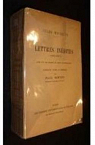Lettres inédites (1841-1871) par Michelet