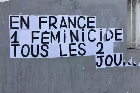  Collages Fminicides Paris
